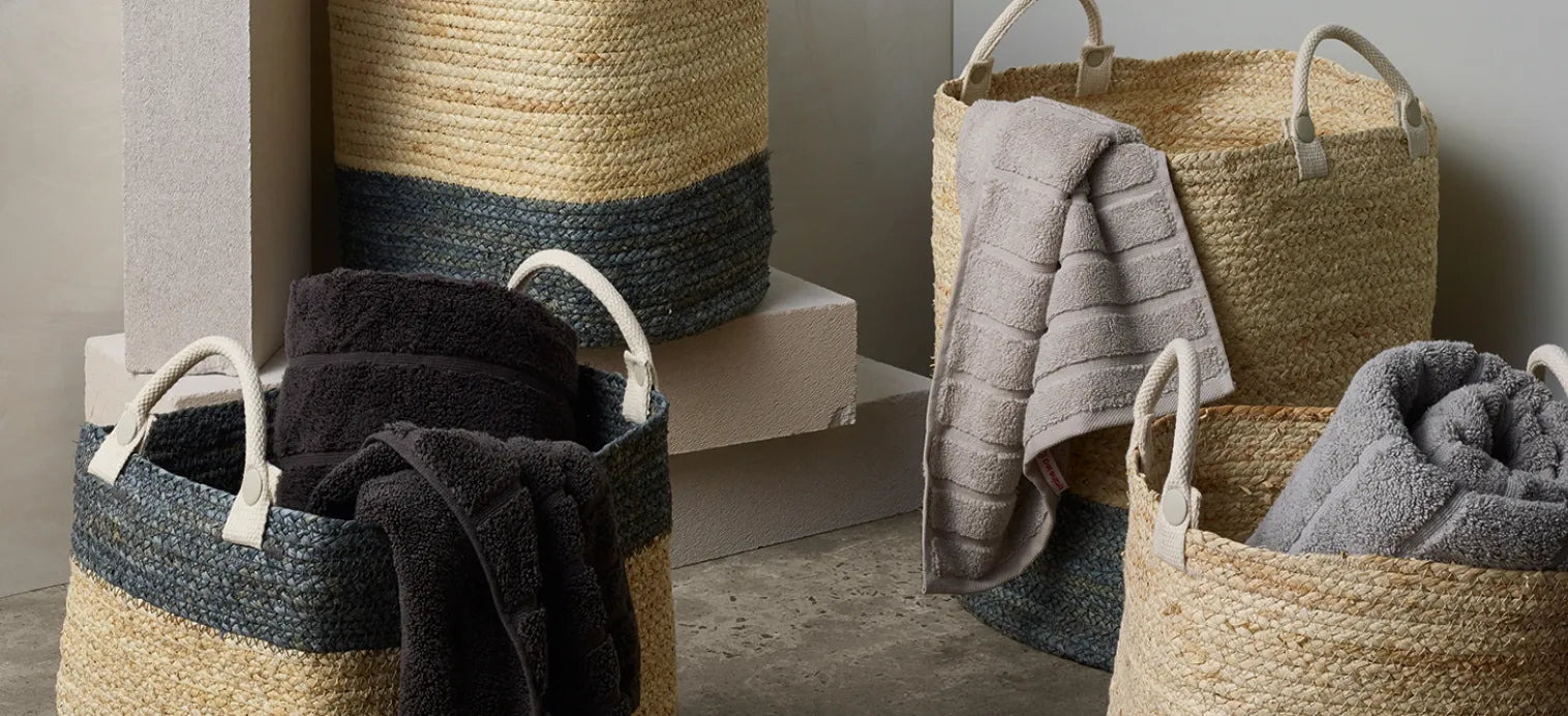 Nora Storage Baskets - Spring Cleaning Checklist