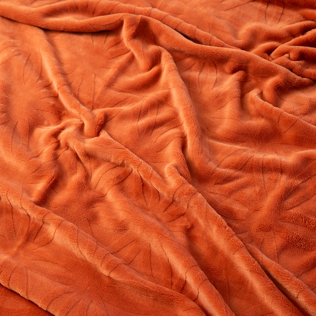 Arden Blanket - Rust