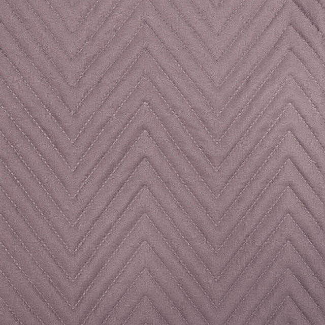 Bambury Herringbone Embossed Coverlet - Mauve