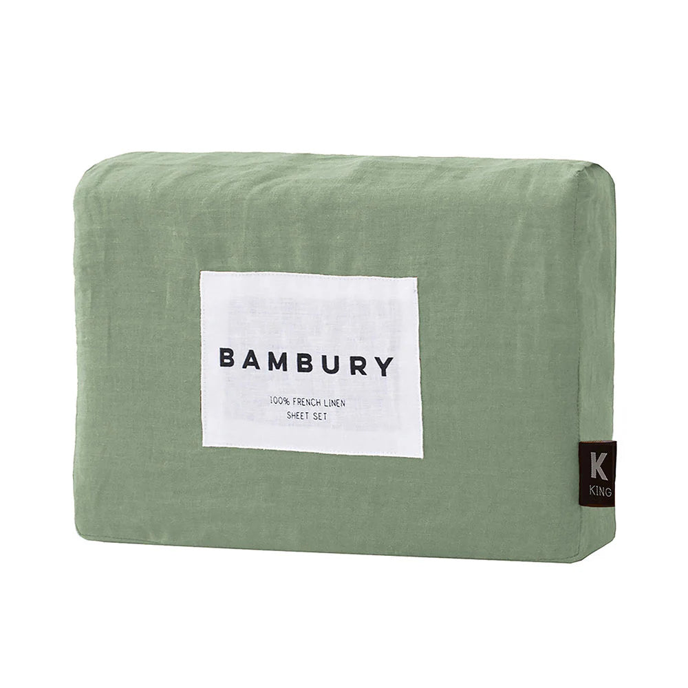 Bambury French Flax Linen Sheet Set