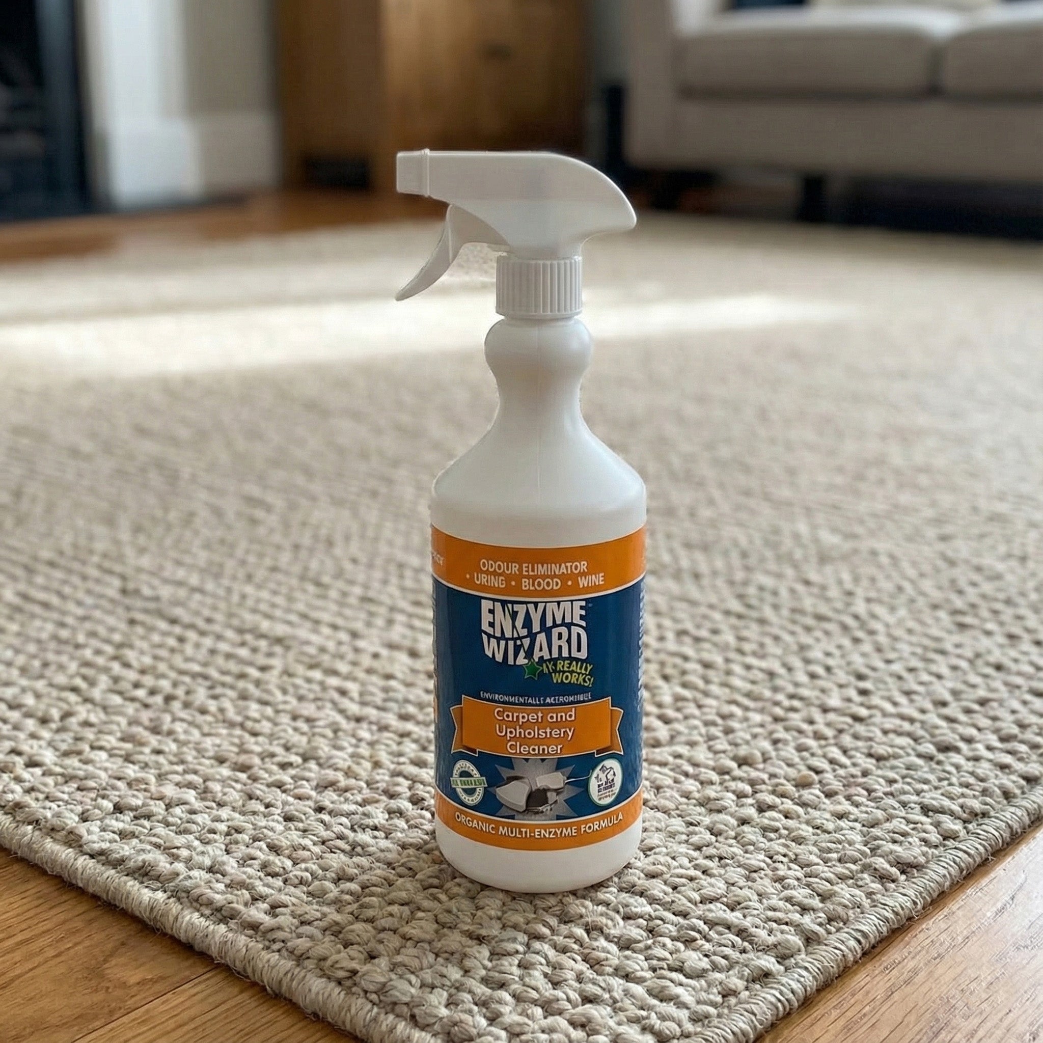 Enzyme Wizard Carpet & Upholstery Cleaner 750ml