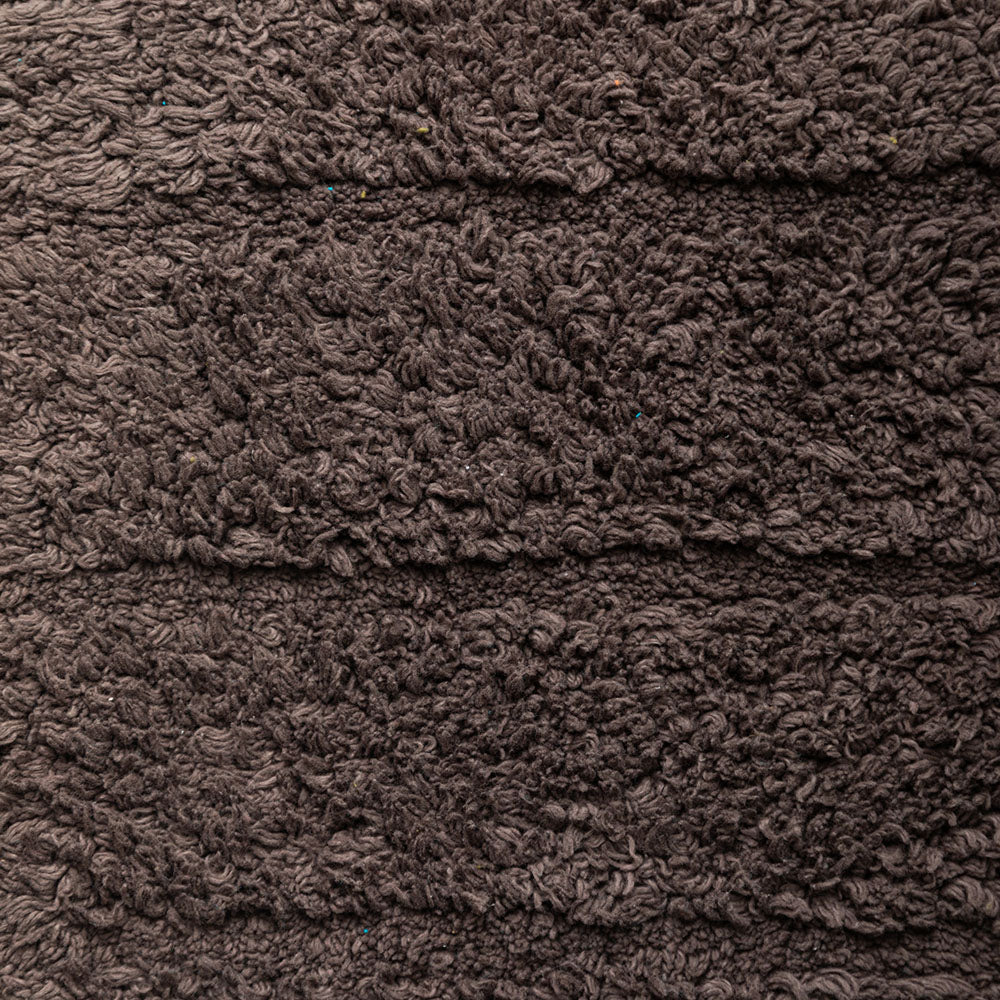 Cooper Plain Tufted Bath Runner - Charcoal