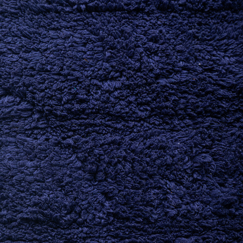 Cooper Plain Tufted Bath Runner - Indigo