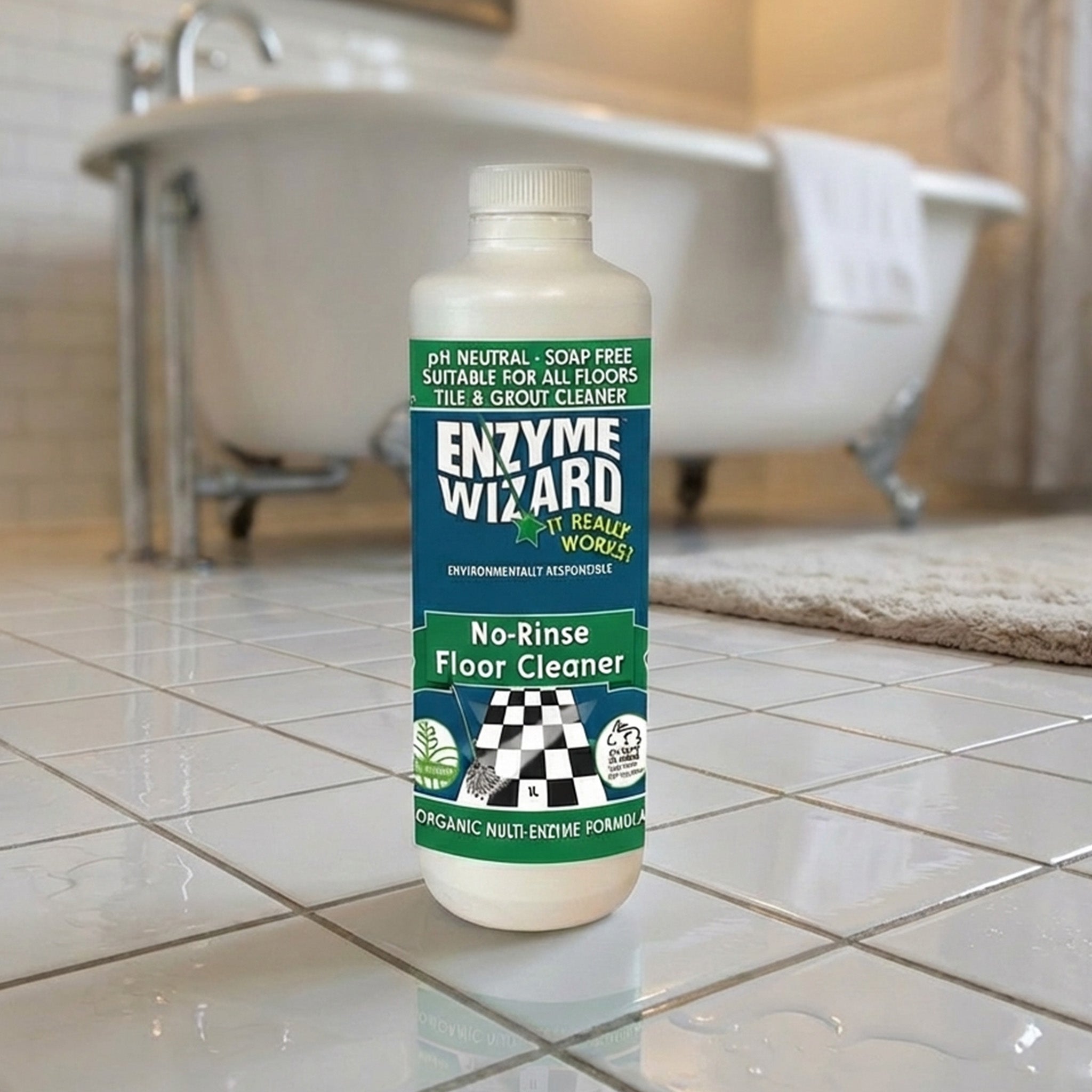 Enzyme Wizard No Rinse Floor Cleaner 1L