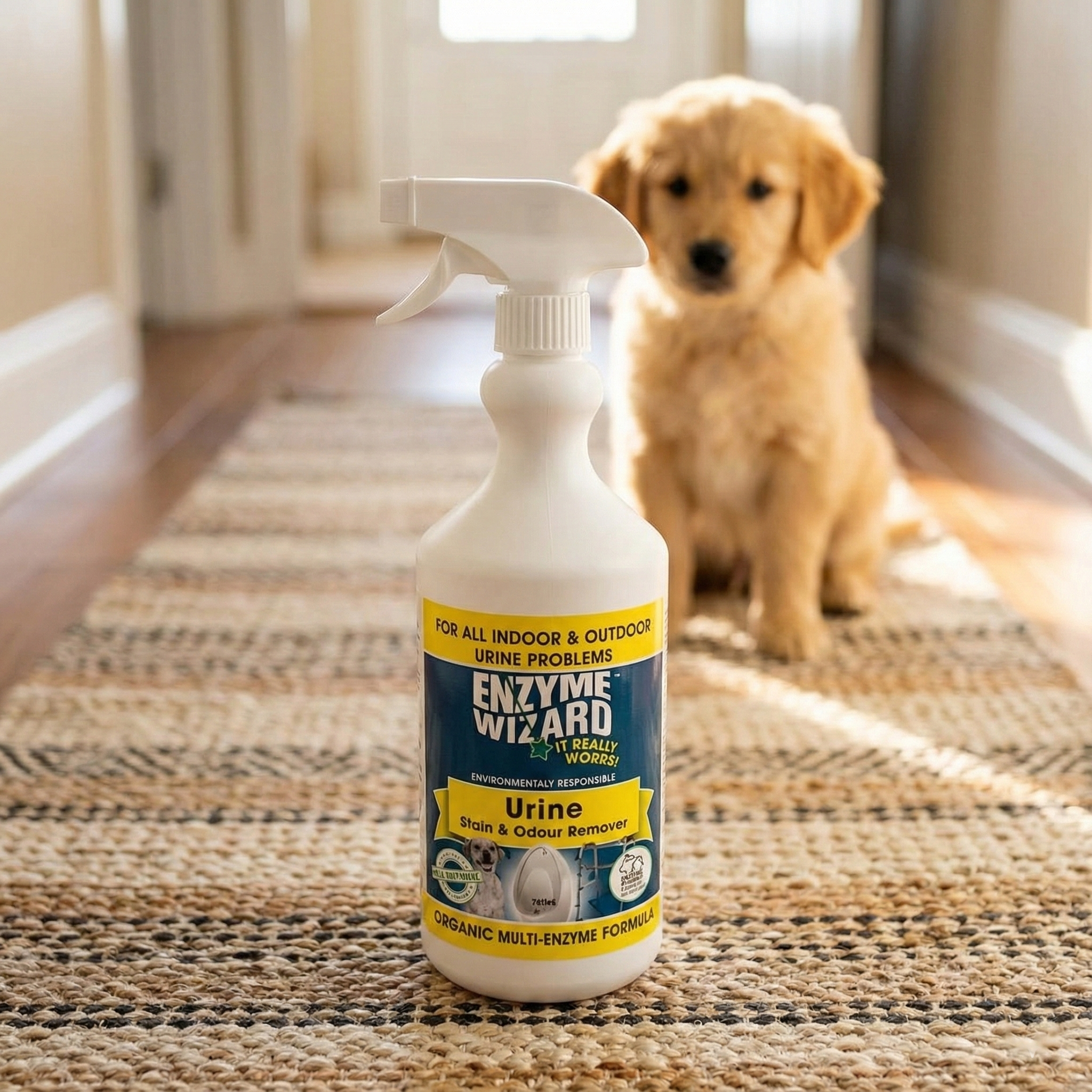 Enzyme Wizard Urine & Odour Remover 750ml