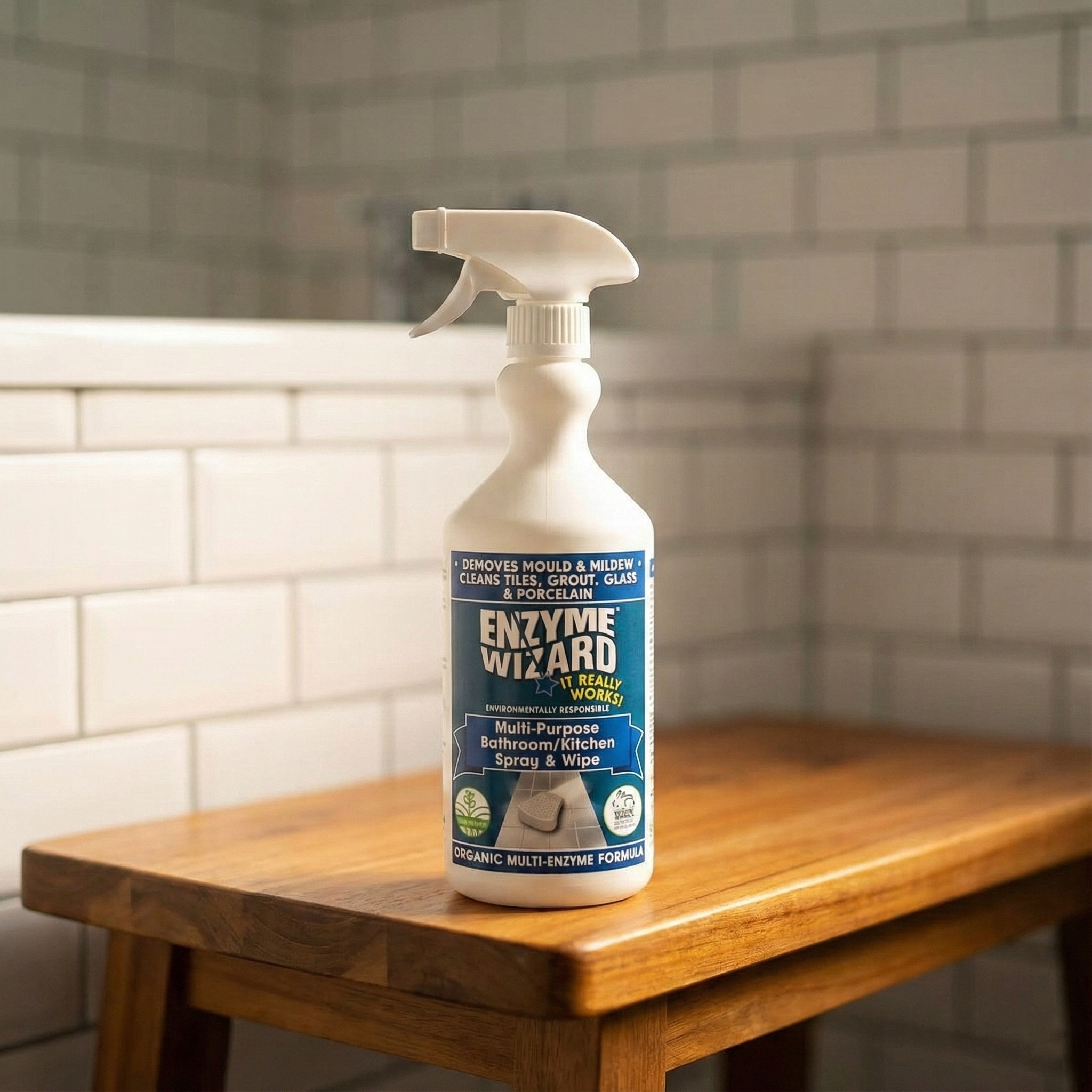 Enzyme Wizard Multi-Purpose Bathroom & Kitchen Spray 750ml