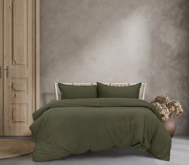 Ardor Boudoir Vintage Washed Quilt Cover Set