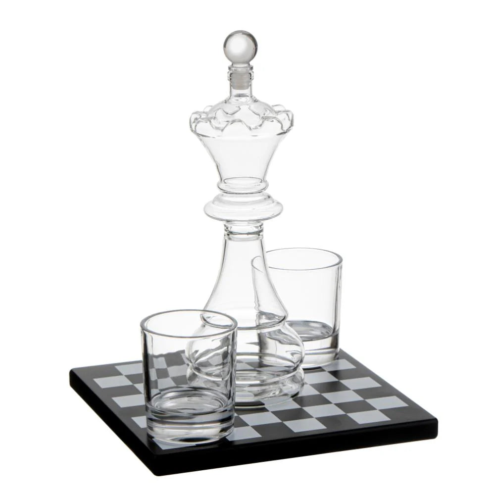 Tempa Preston Chess Whisky Set