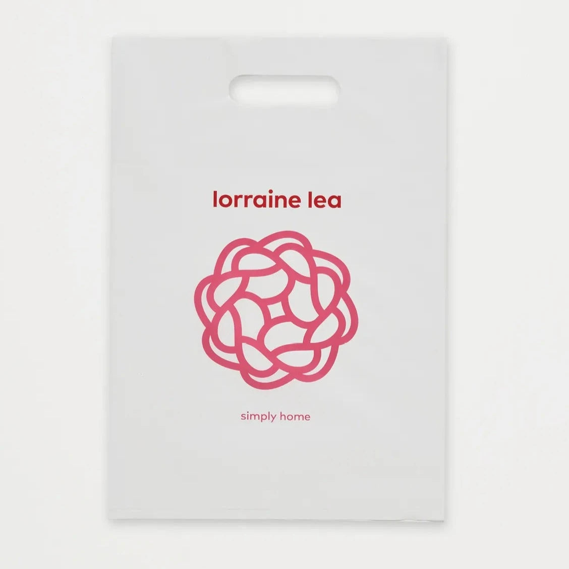 Lorraine lea Plastic Bag White (pk 25)