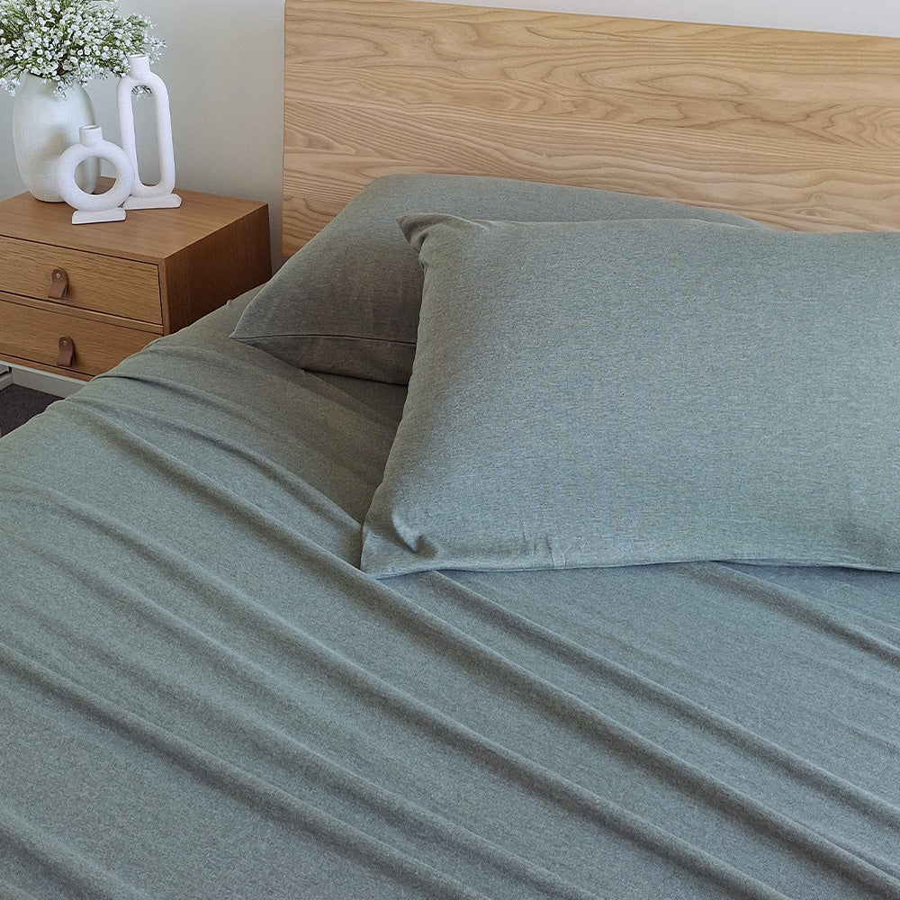 Rory Jersey Sheet Set - Forest