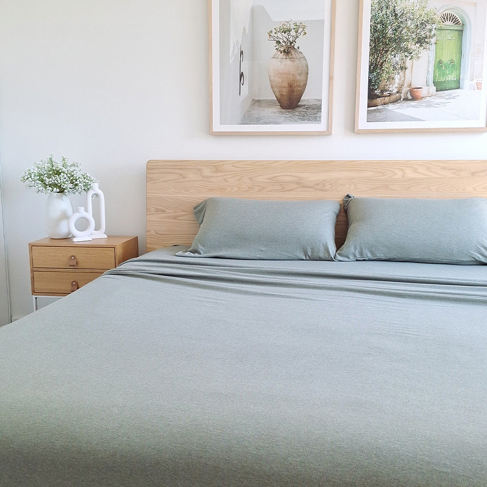 Rory Jersey Sheet Set - Forest
