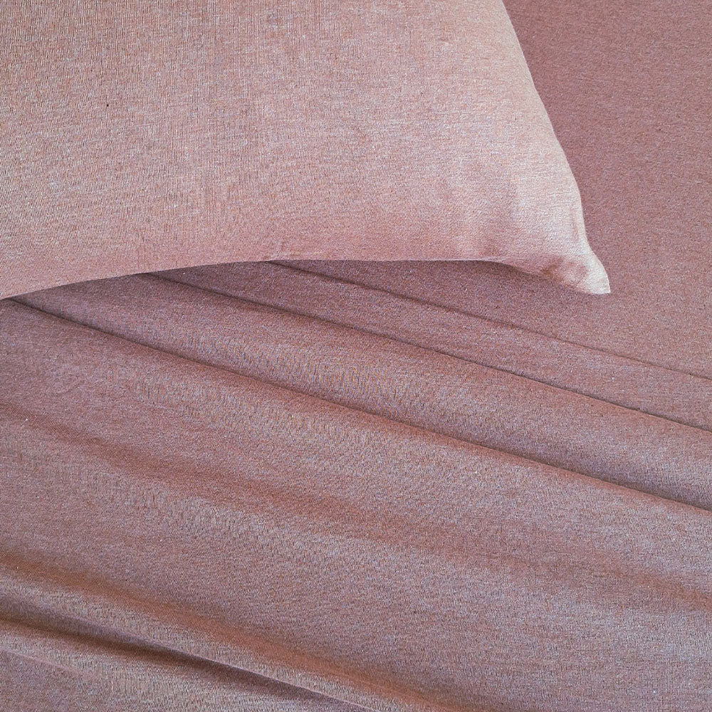 Rory Jersey Sheet Set - Rust