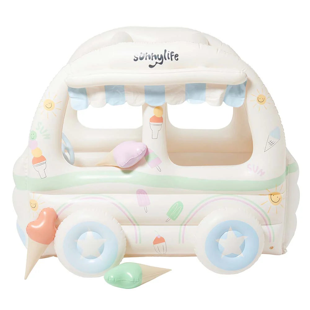 SUNNYLiFE Inflatable Cubby Summer Sundae Multi