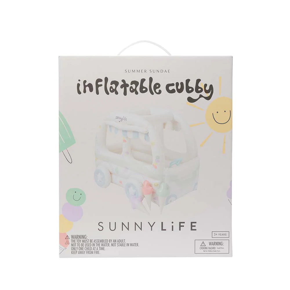 SUNNYLiFE Inflatable Cubby Summer Sundae Multi