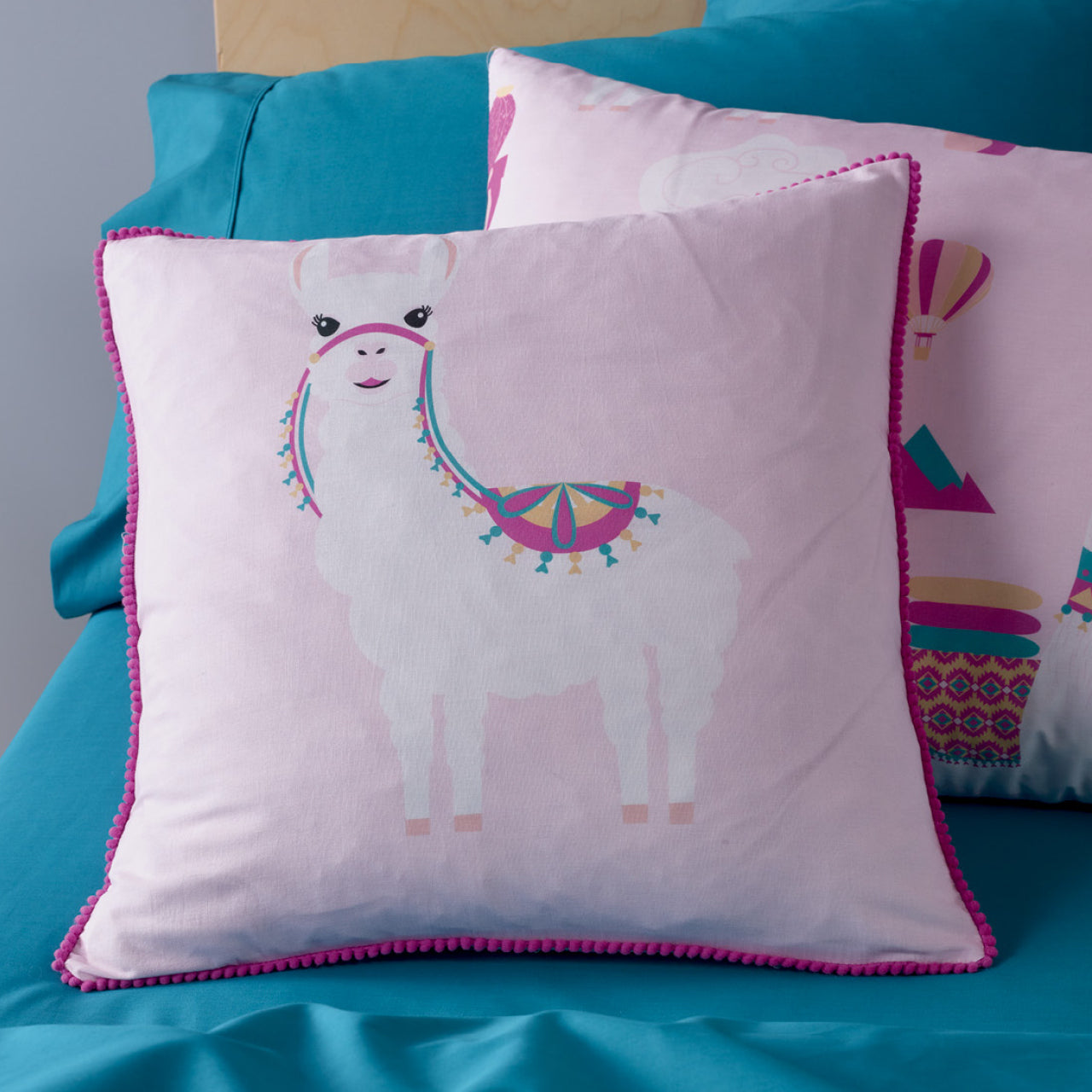 Ashlee Cushion cover on bed