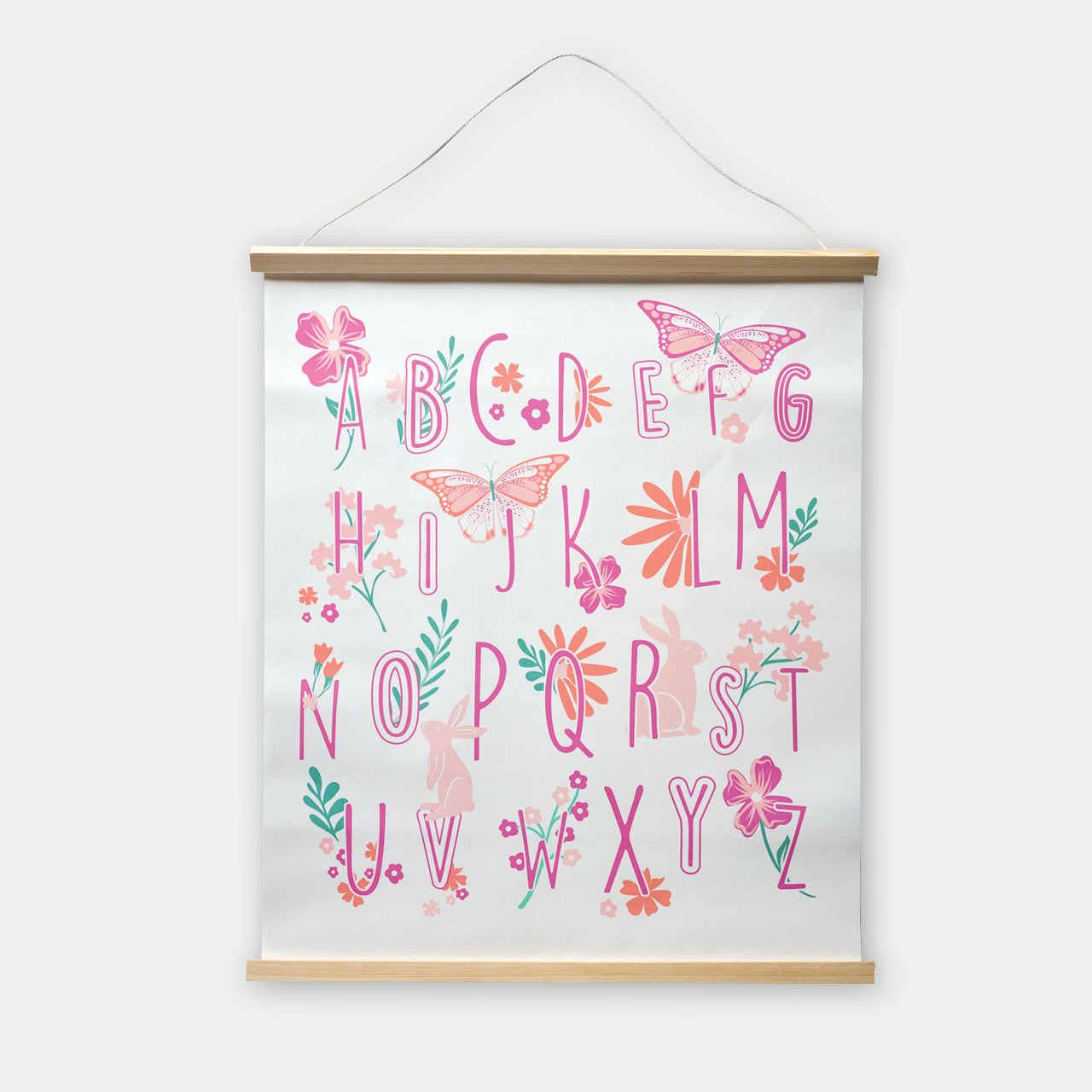 Botanical Wall Art hanging up