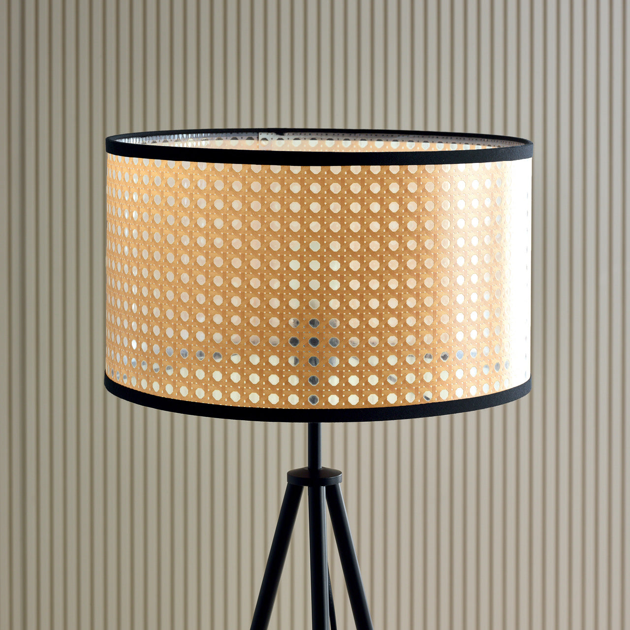 Zoomed in shot of Conrad Floor Lamp to show detailing