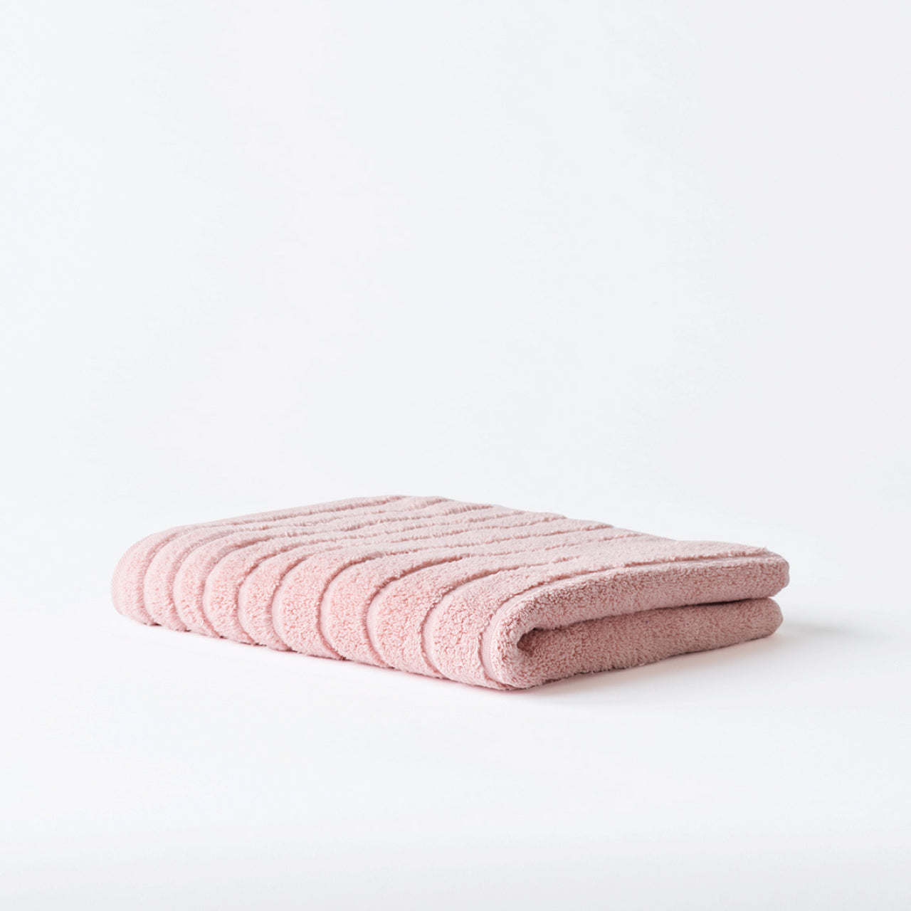 Cooper Bath Towel Blush on a white background