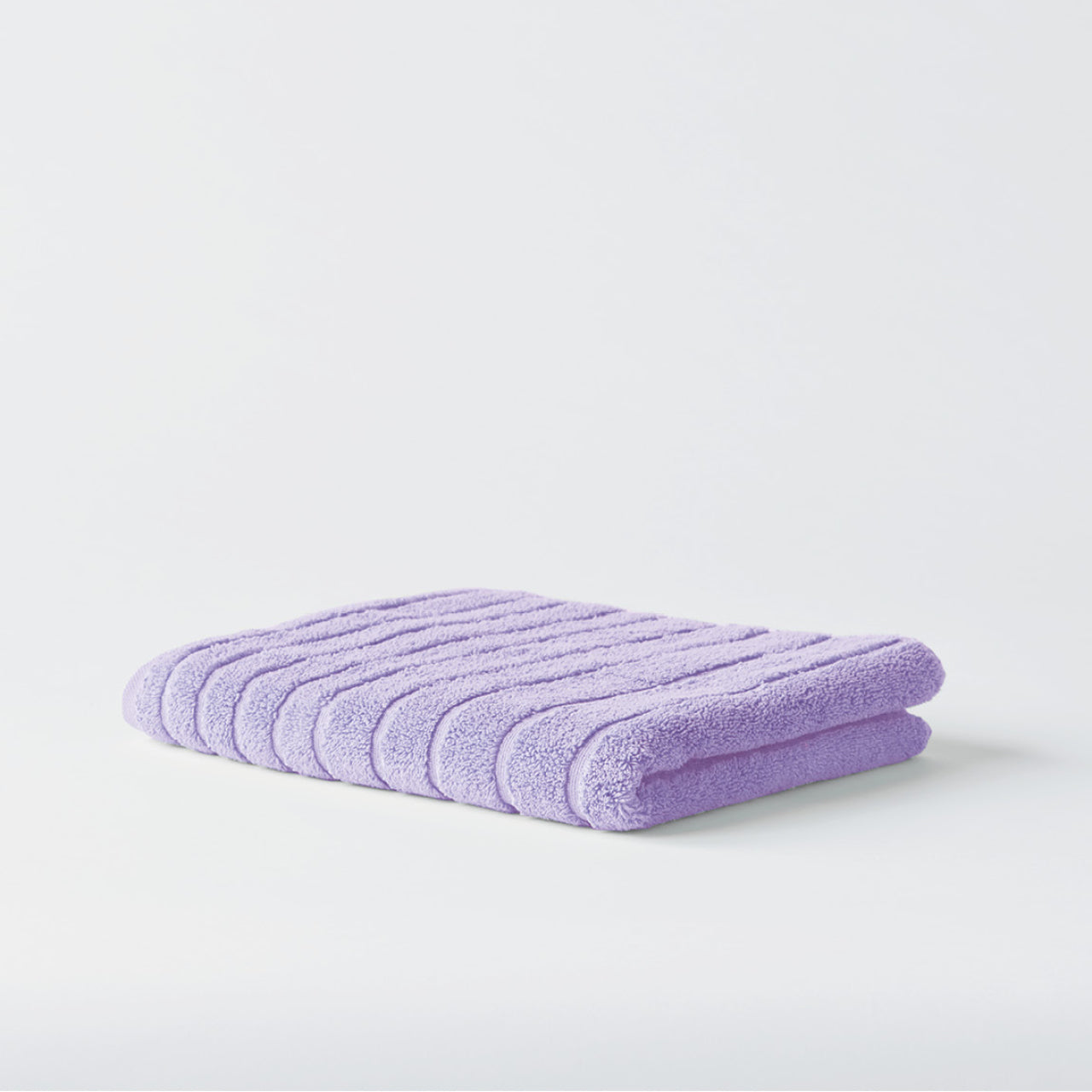 Cooper Bath Towel Lavender on a white background