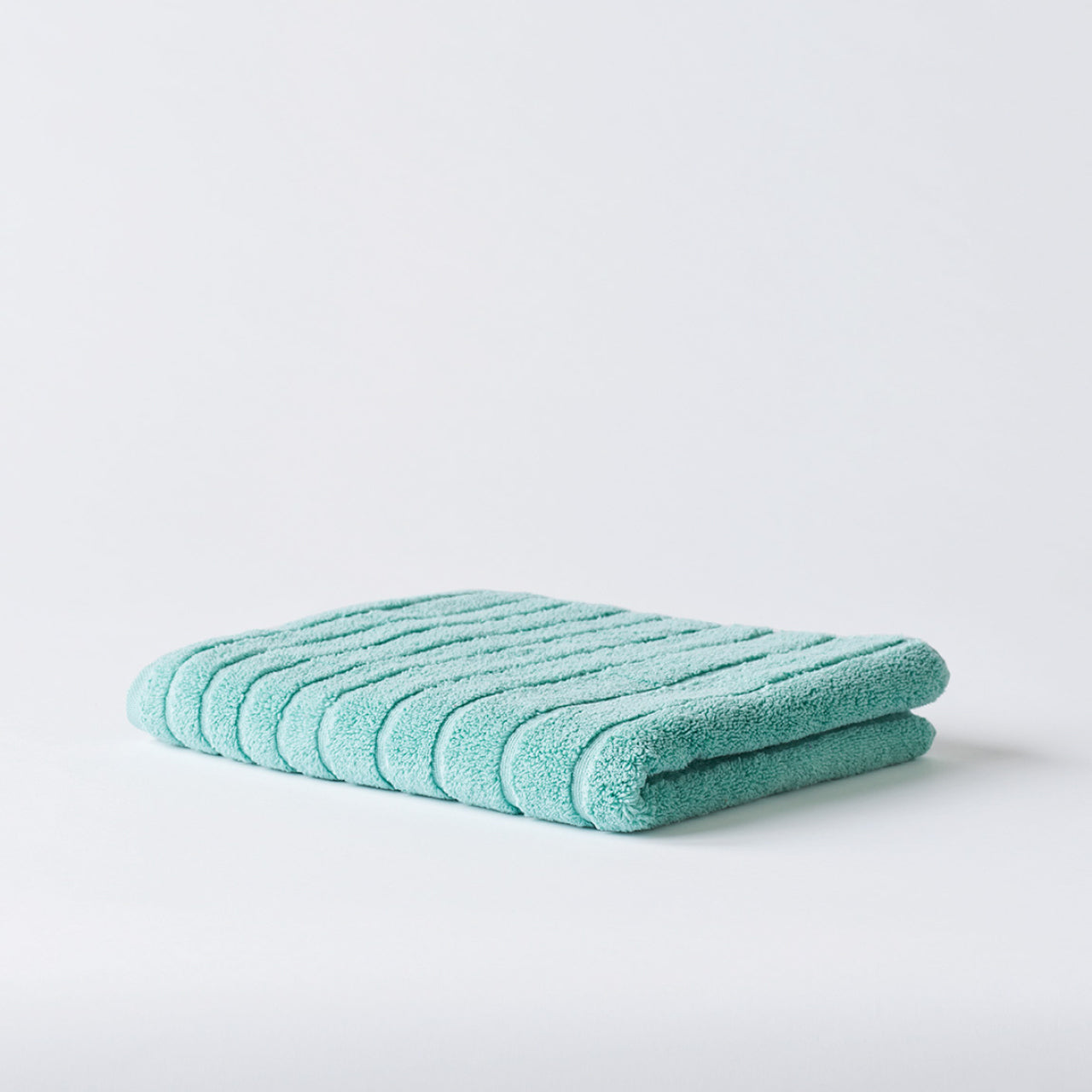 Cooper Bath Towel Mint on a white background