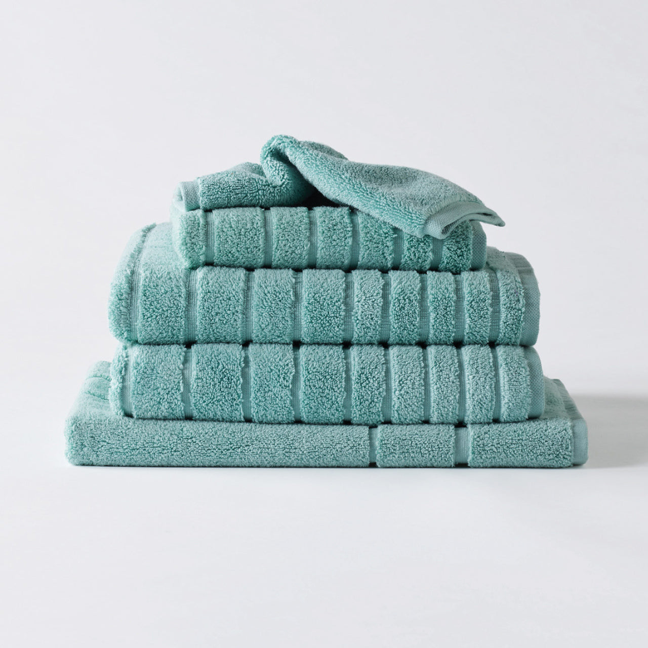 Cooper Towels Mint on a white background