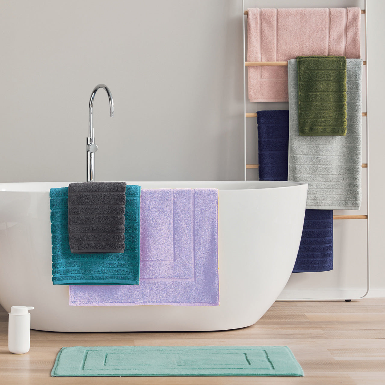 Cooper Bath Mats group shot