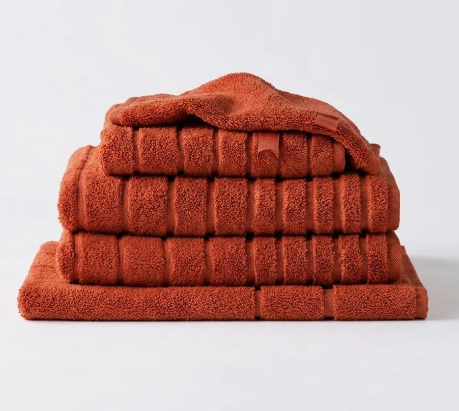 Cooper Bath Towel - Rust