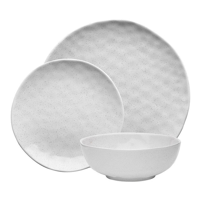 Ecology Speckle 12 Piece Stoneware Dinner Set