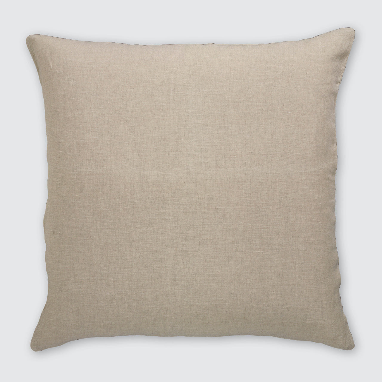 Elayna European Pillowcase Natural on a white background