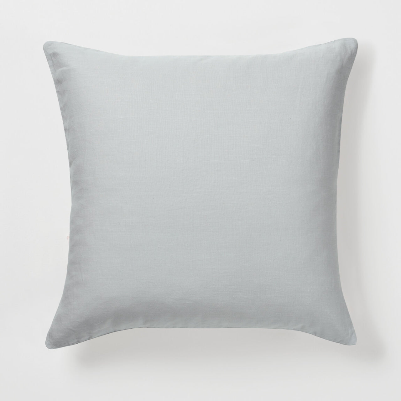 Elayna European Pillowcase Silver on a white background