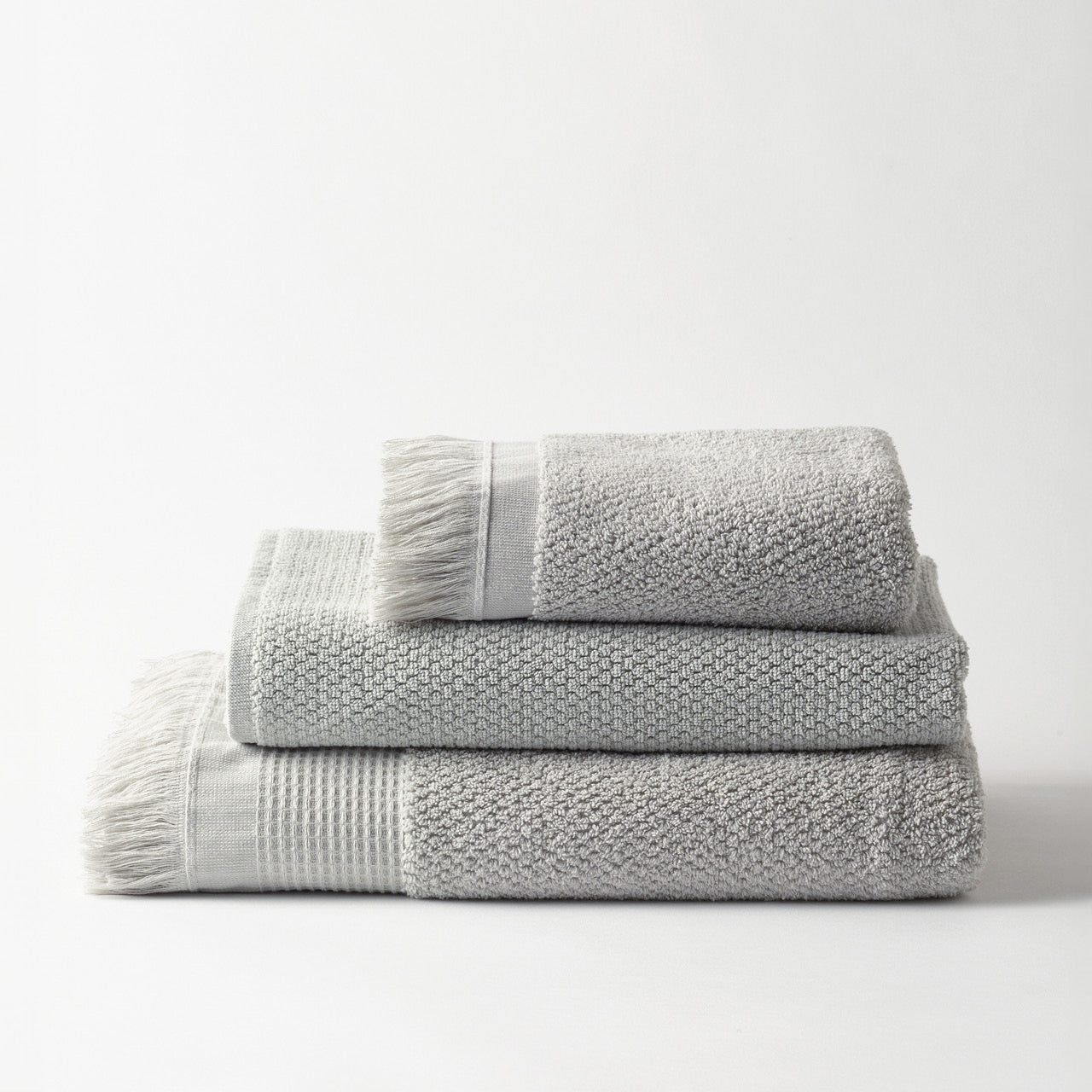 Izmir Towels Grey group shot