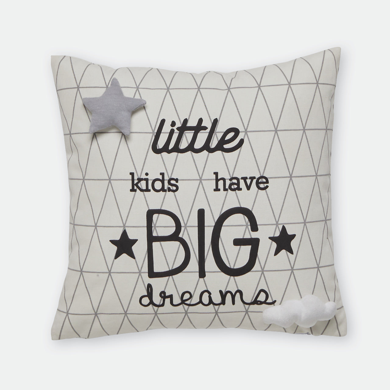 Dream Big Novelty Cushion on white background