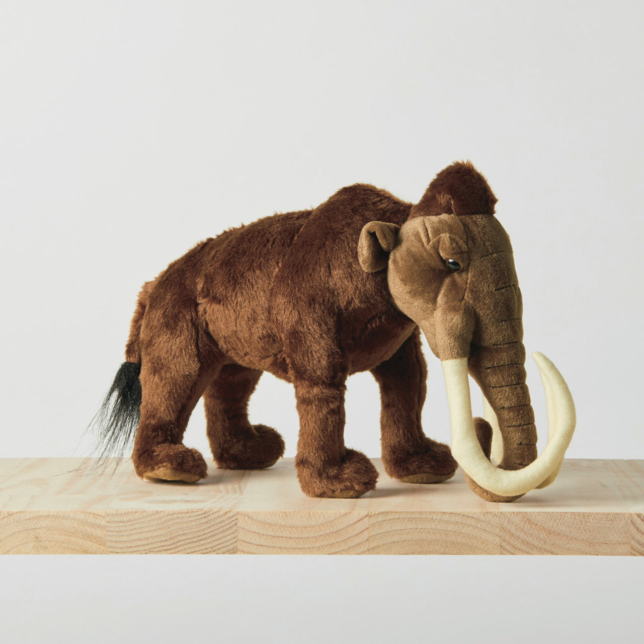 Mammoth Soft Toy standing on ledge