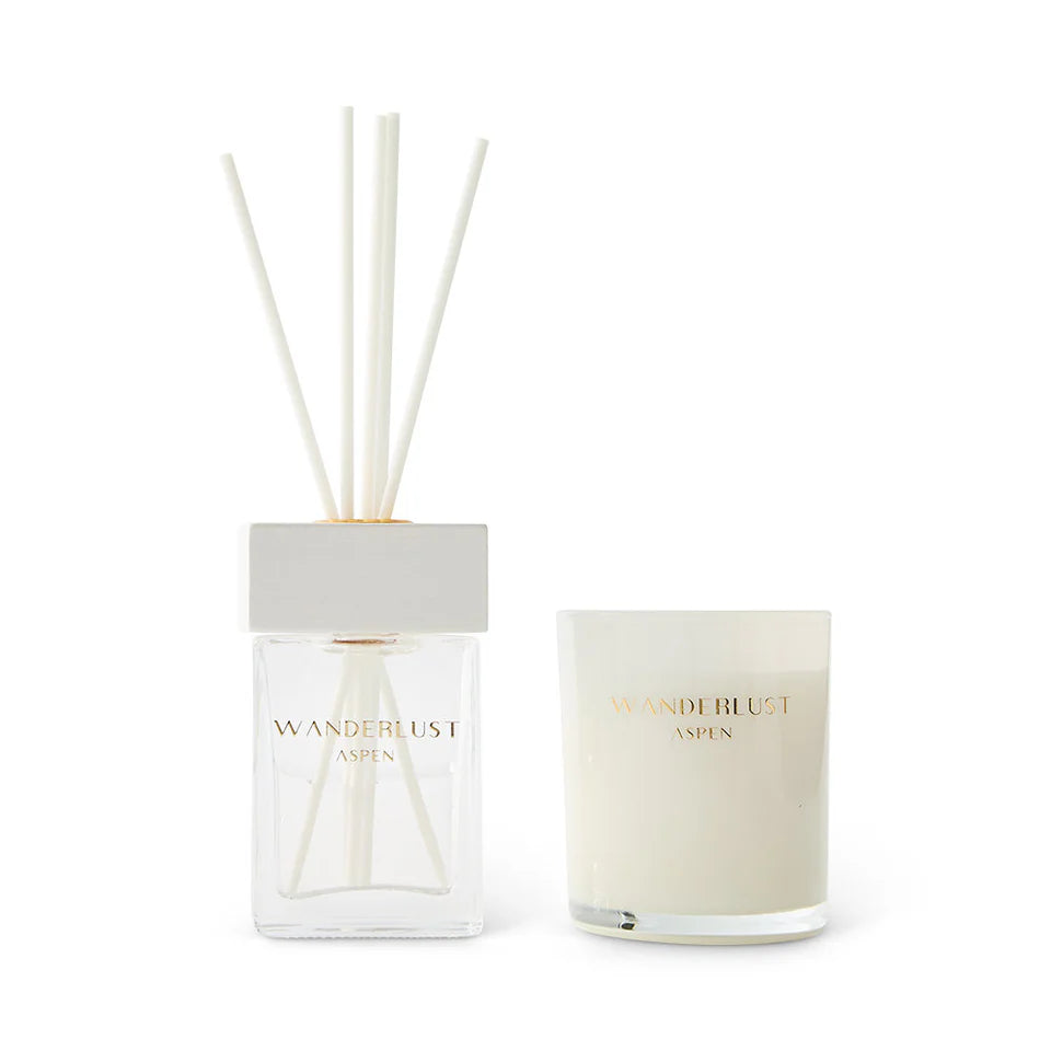 Wanderlust Candle & Diffuser Gift Pack - 2 Piece