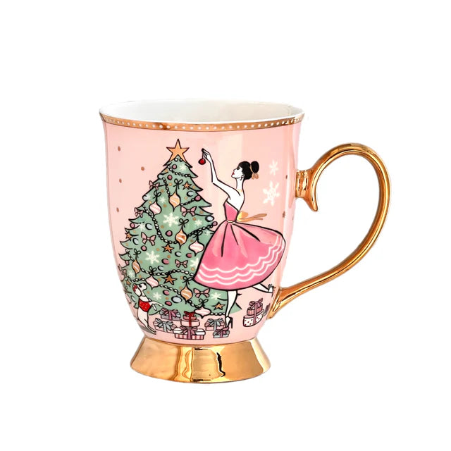 Cristina Re La Belle Noel Mug