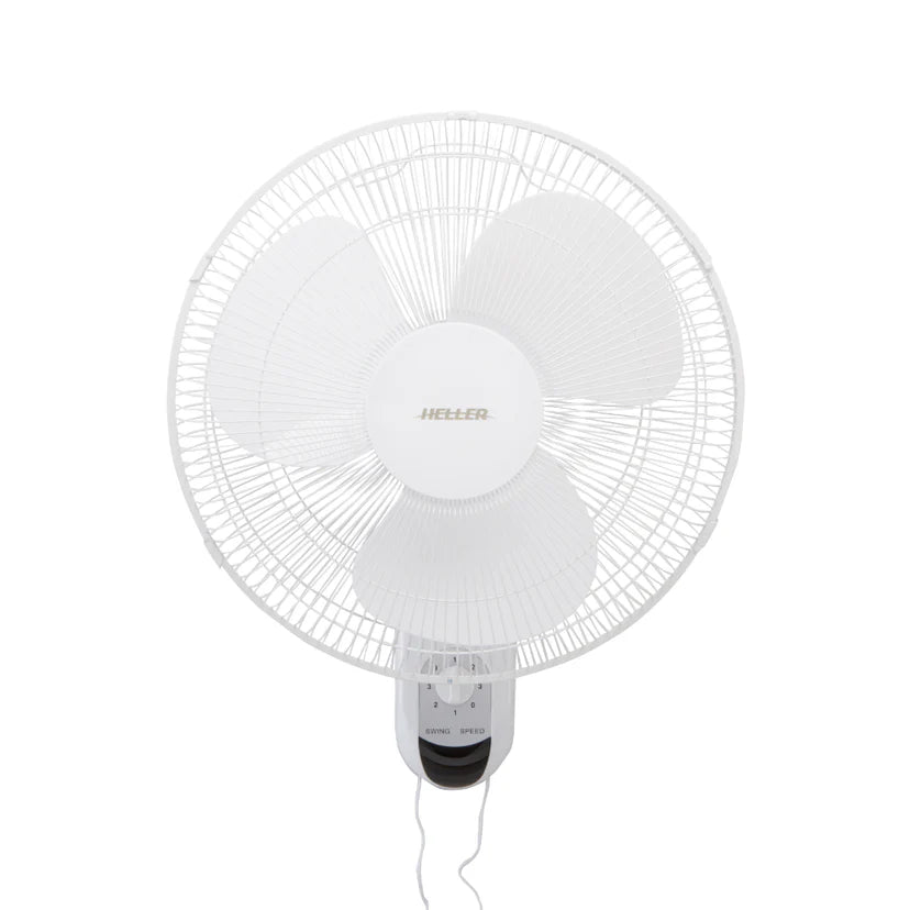 Heller Wall Fan W/ Pull Cord