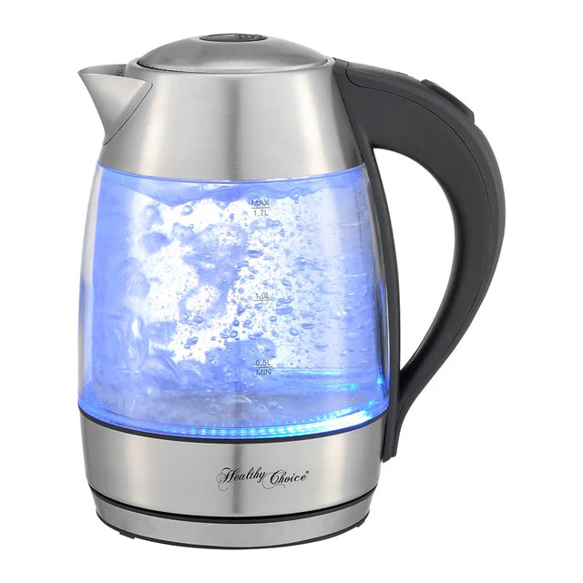 Healthy Choice 1.7 Litre Glass Kettle