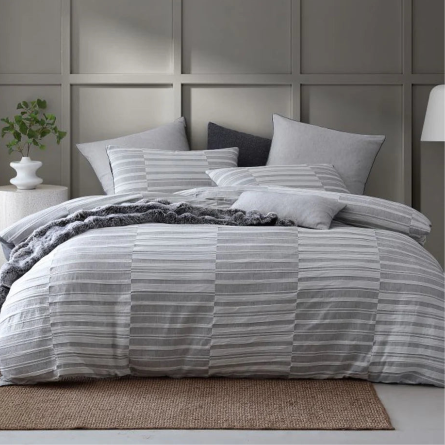 Platinum Collection Balmoral Ash Quilt Cover Set