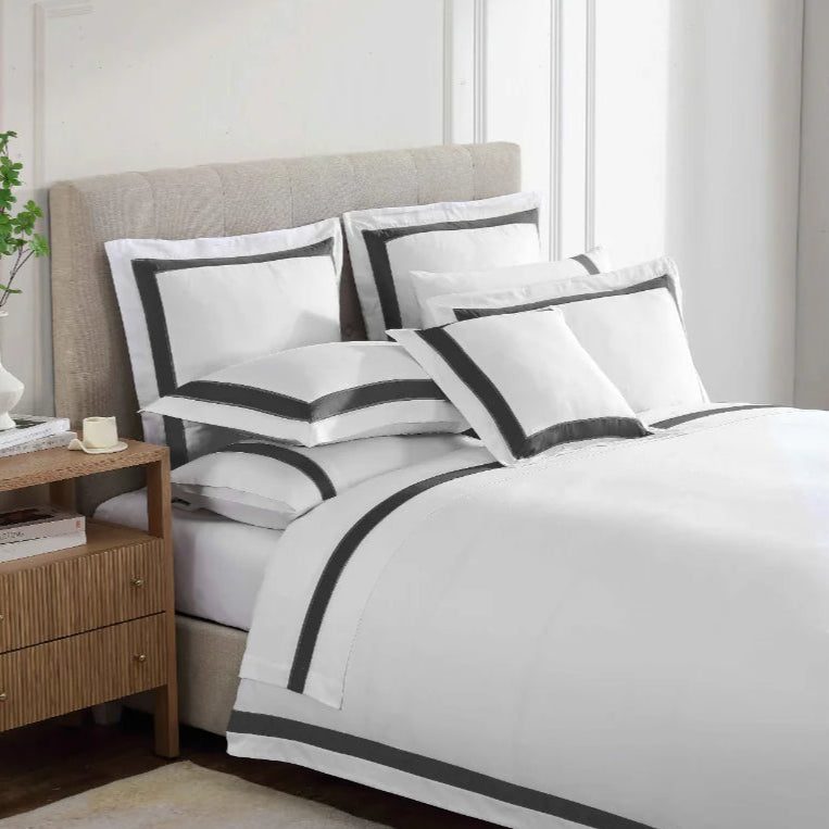 Private Collection Bentley Quilt Cover Set - Charcola