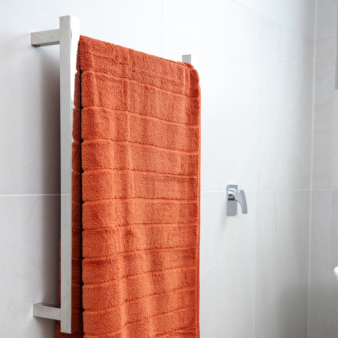 Cooper Bath Sheet - Rust