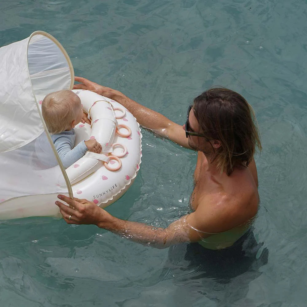 SUNNYLiFE Interactive Baby Float Strawberry Sunshine Pink