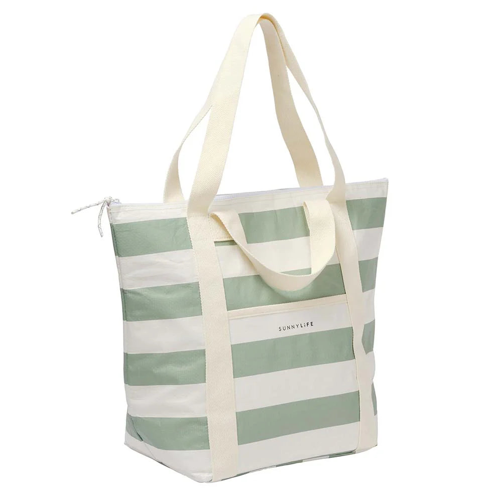 SUNNYLiFE Light Cooler Tote - Sage