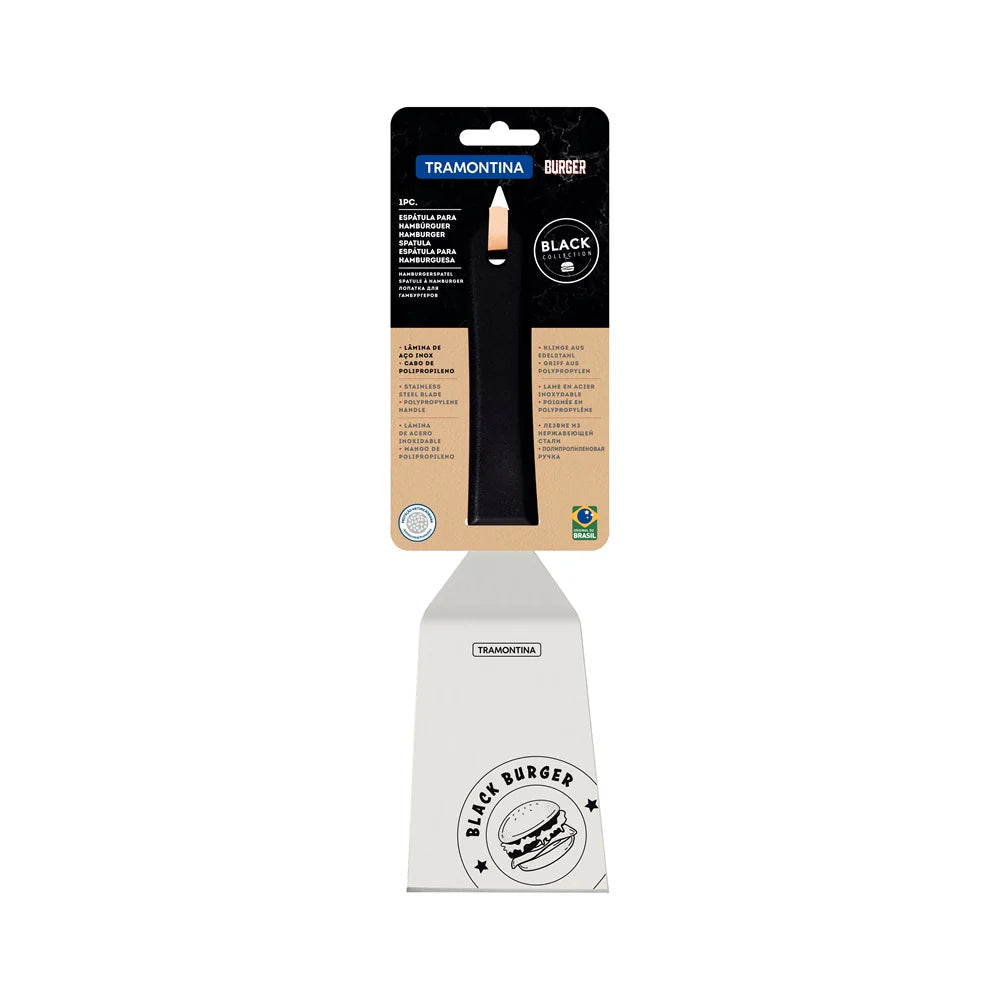 Tramontina Churrasco Black Collection Hamburger Spatula 6 Inch