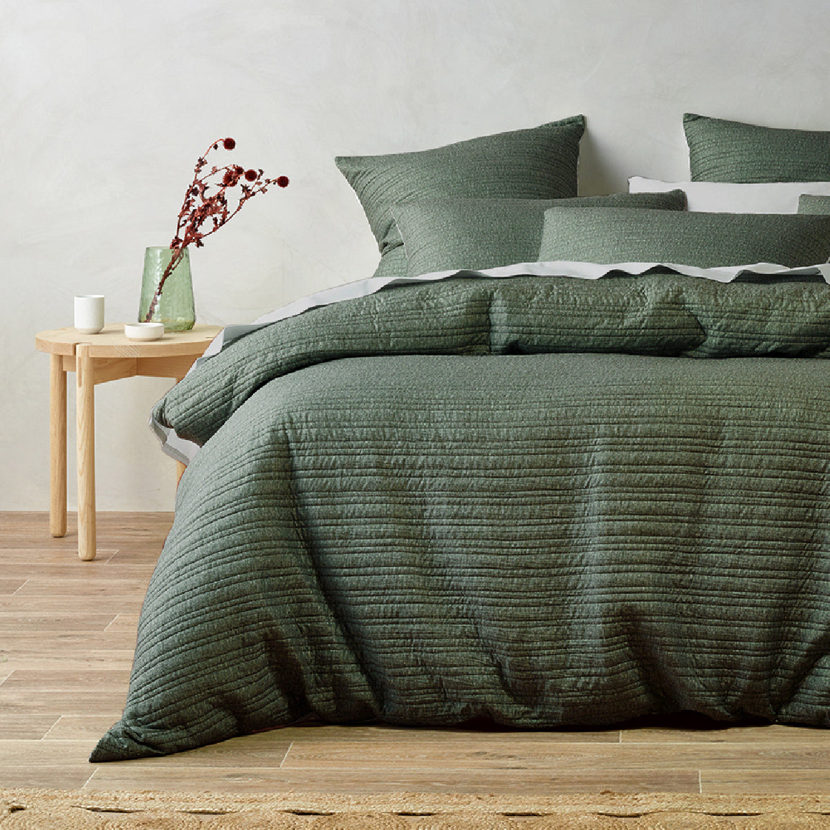 Taya European Pillowcase - Forest