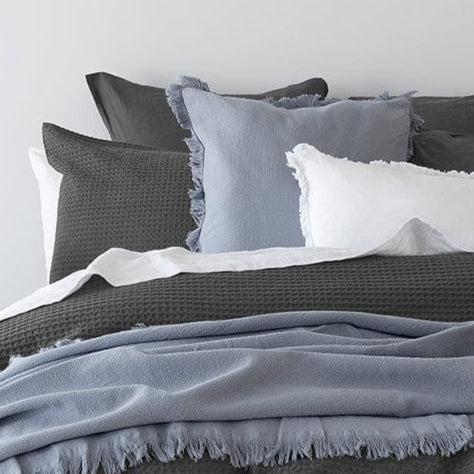 Bambury Melville Quilt Cover Set Charcoal