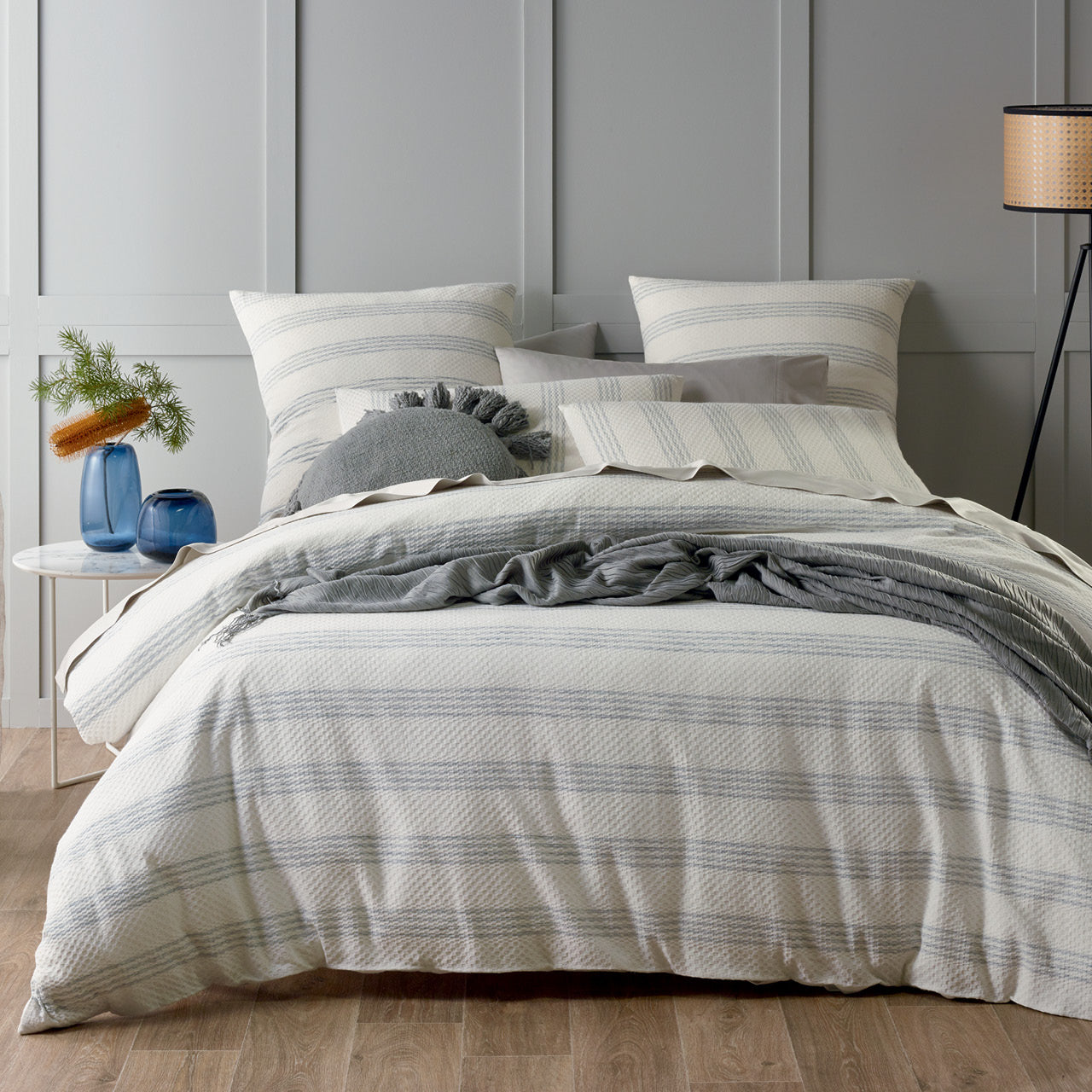 Grey best sale european pillowcase